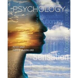 Psychology by Professor Gray,‎ Peter O: Used